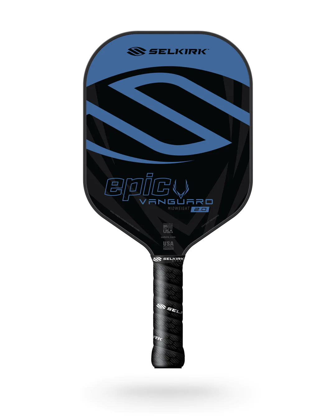 Selkirk Vanguard 2.0 Epic Midweight Blue Note Pickleball Paddle