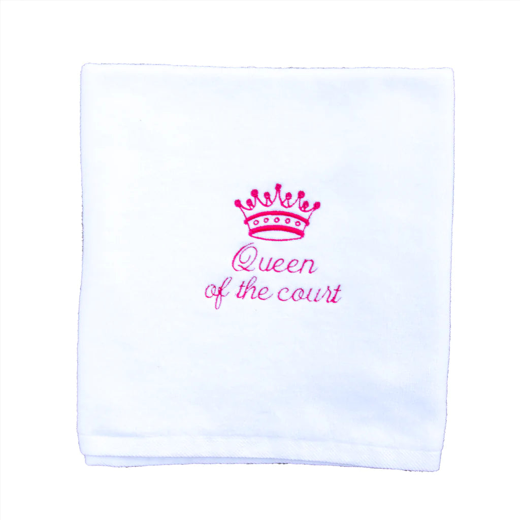 Queen Of The Court Tennis Towel