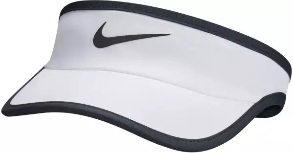 Youth Nike Ace Visor (White/Black)